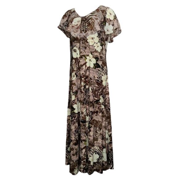 Attitudes by Renee Global Illusions Maxi Dress - Picture 3 of 6